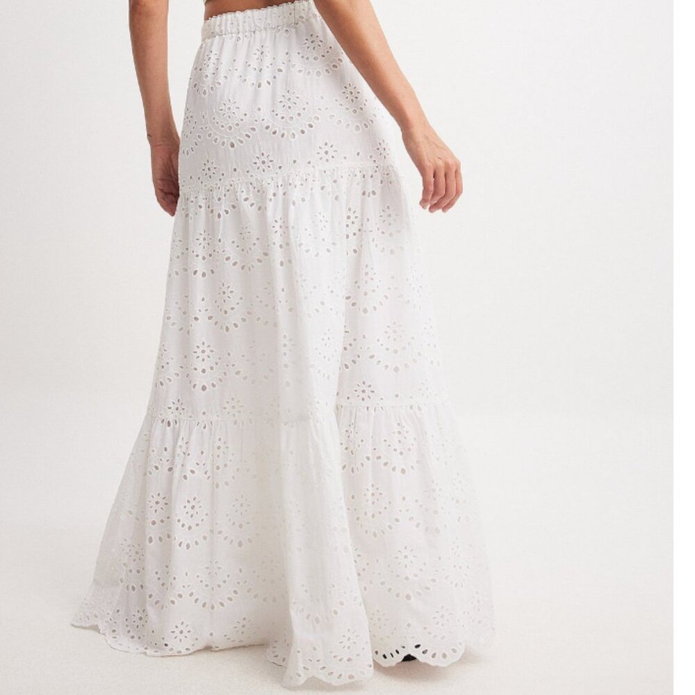 NA-KD Women's White Skirt - Picture 3 of 6